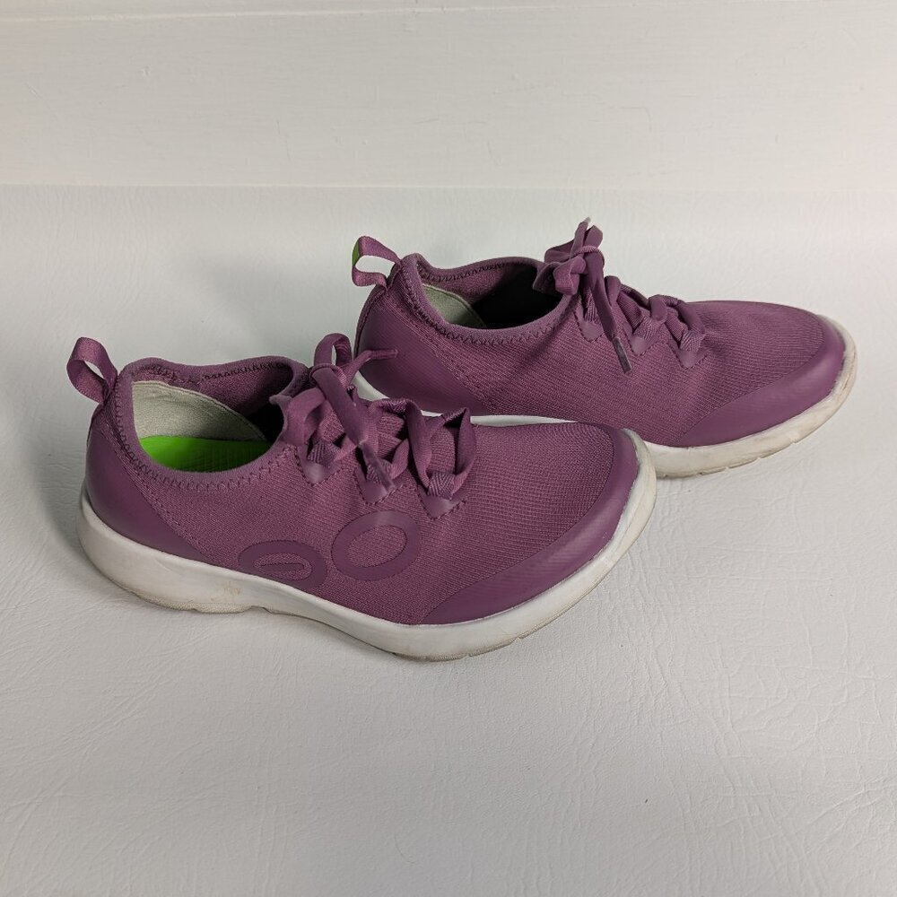Oofos OOmg Women's Sport LS Low Shoe Size 5 Sneaker Plum - Picture 3 of 8
